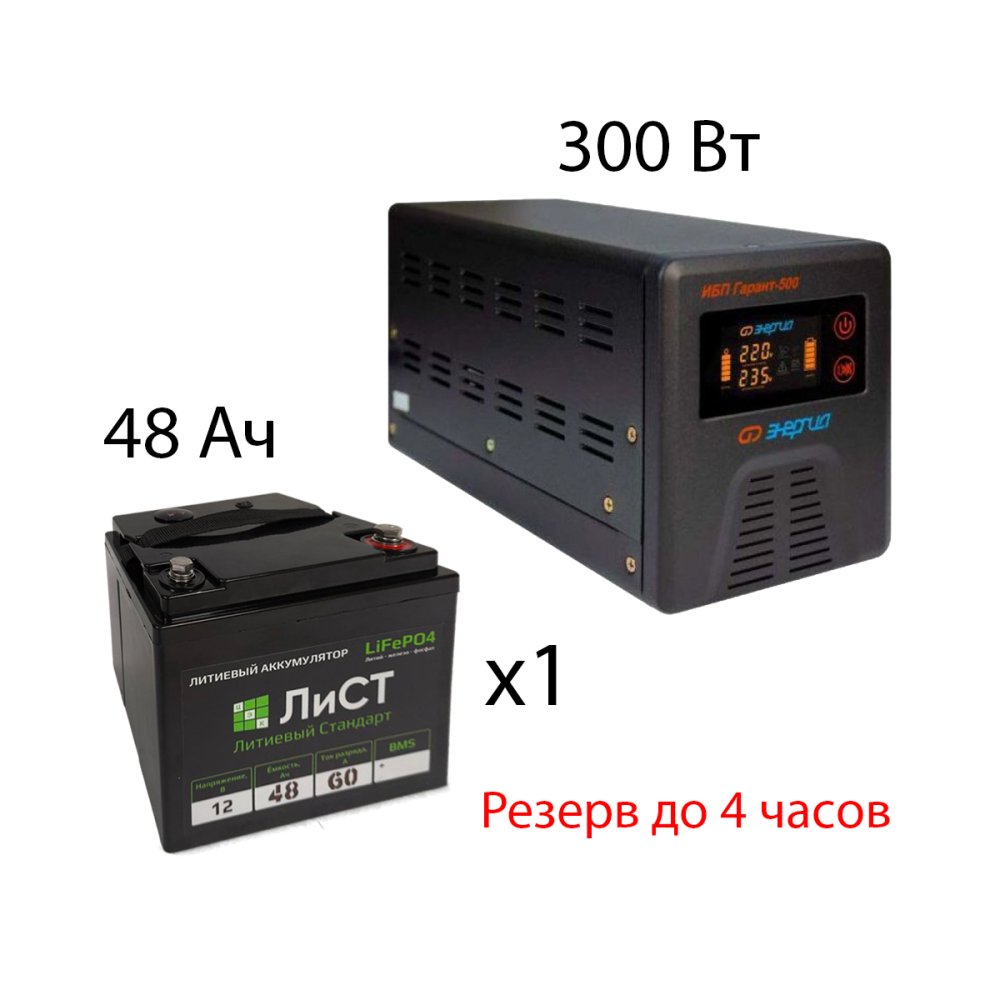Комплект ИБП для дома "Базовый"