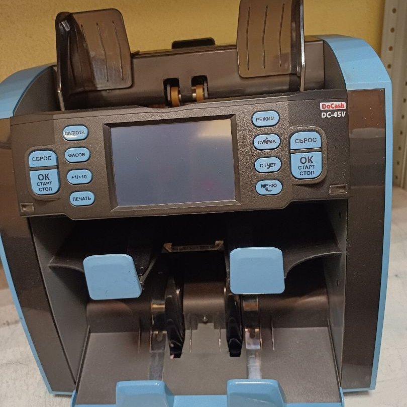 Прошивка и полное ТО счётчика банкнот DoCash 45V под новые купюры